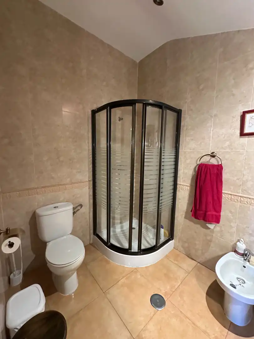 Bany de Casa o xalet en venda en Úbeda amb Aire condicionat, Jardí privat i Terrassa