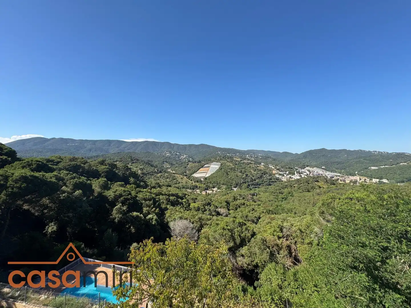 Vista exterior de Casa o chalet en venta en Sant Cebrià de Vallalta con Aire acondicionado, Calefacción y Jardín privado