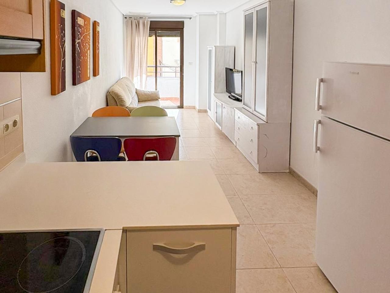 Living room of Apartment for sale in Santa Pola  with Terrace and Furnished