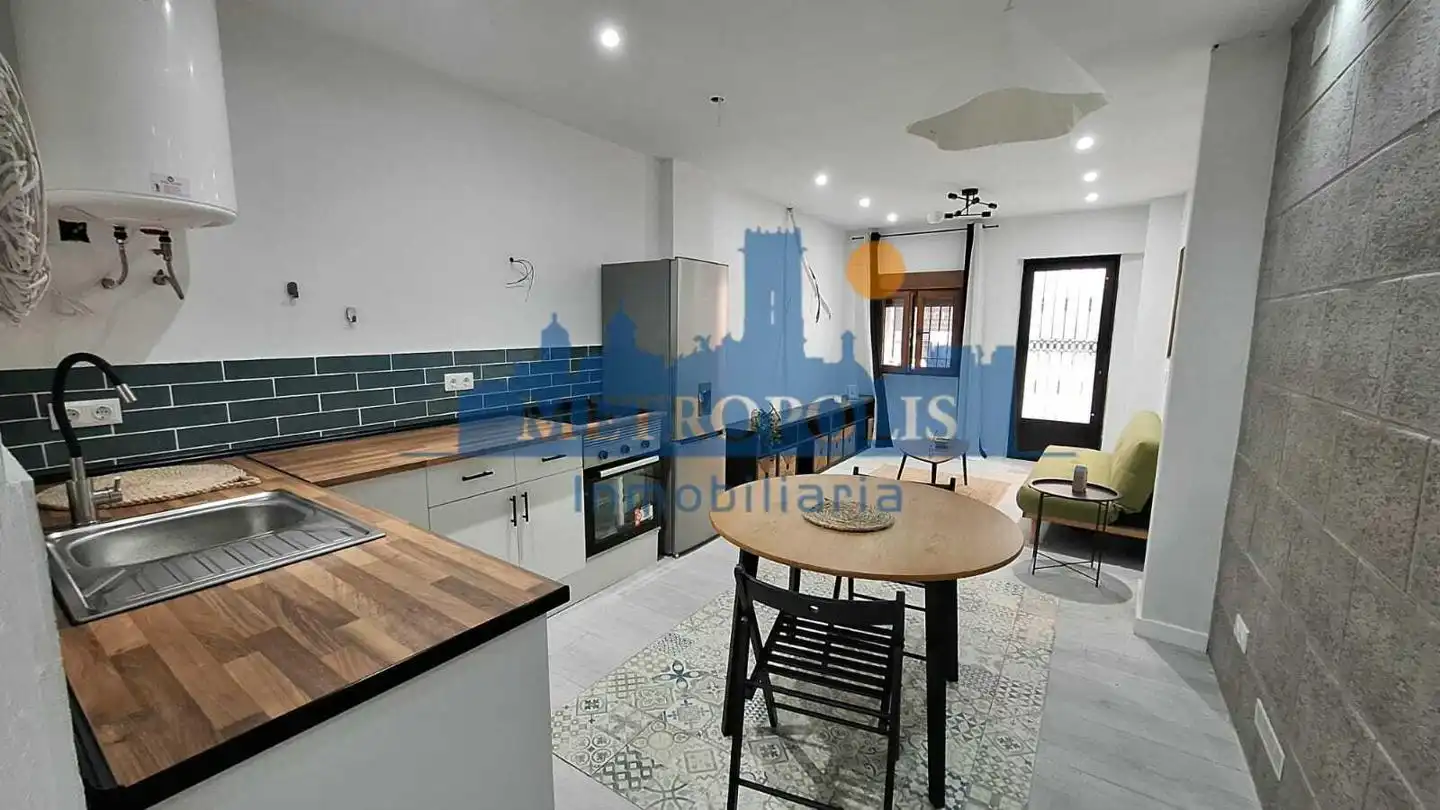 Cocina de Casa o chalet en venta en Burriana / Borriana con Aire acondicionado, Jardín privado y Terraza