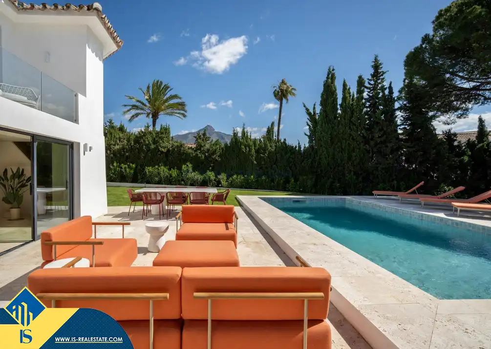 Jardín de Casa o chalet en venta en Marbella con Terraza, Piscina y Amueblado