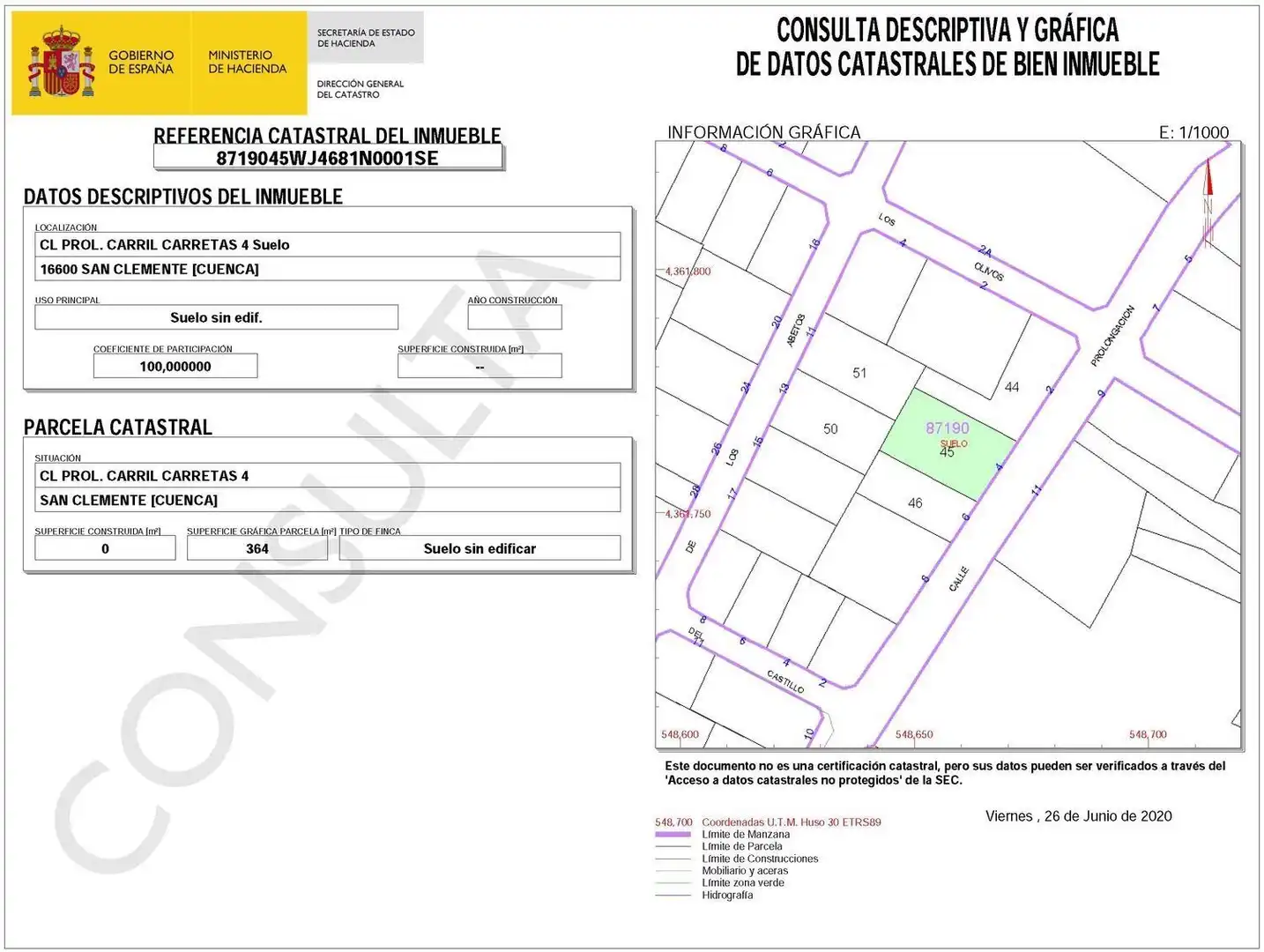 Terreni e lotti in vendita a PROL. CARRIL DE CARRETAS, imagen 2
