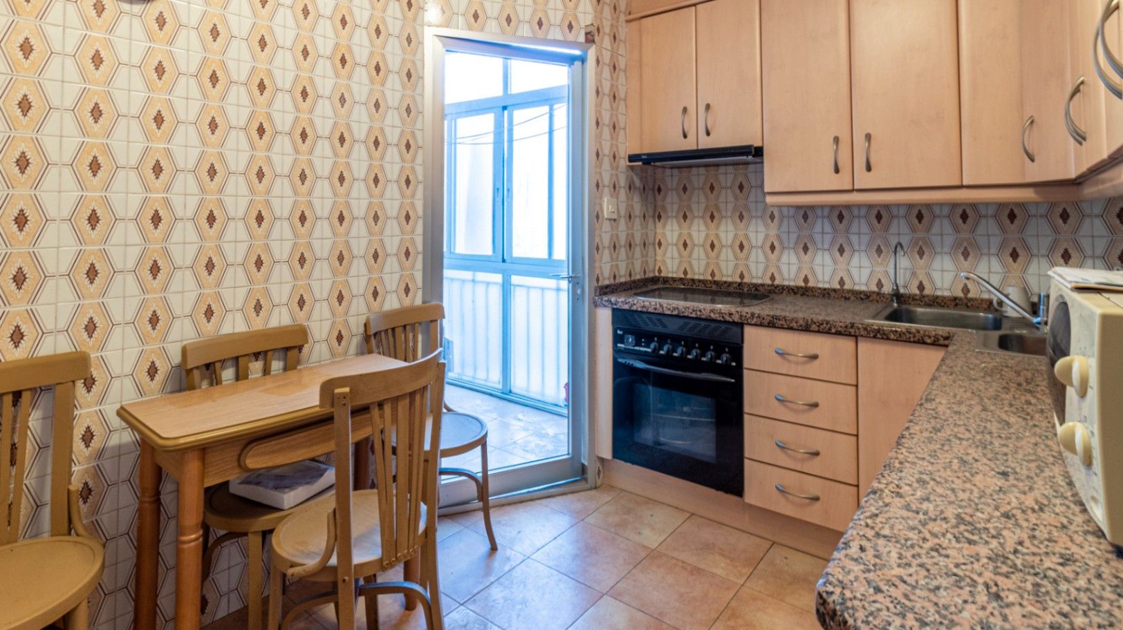 Kitchen of Flat for sale in Dénia  with Terrace and Balcony