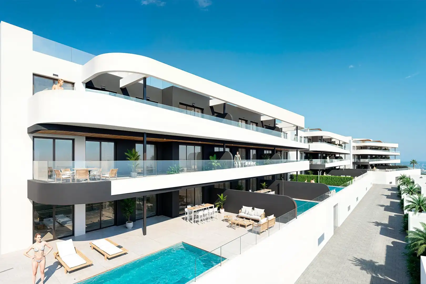 Mini appartamento con piscina in vendita a Las Lomas de Rame - Bahía Bella, imagen 5