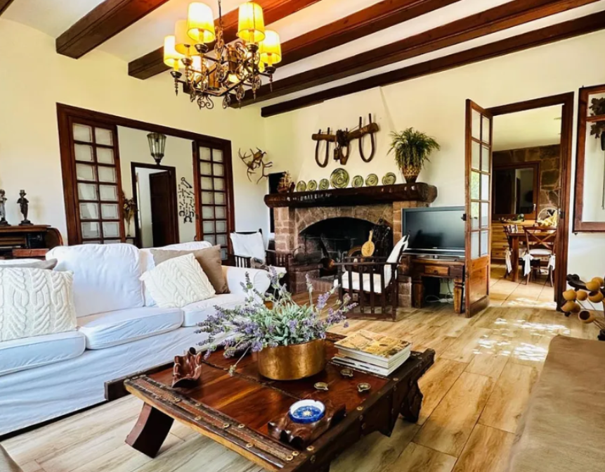 Living room of Country house for sale in Castellví de Rosanes  with Heating, Private garden and Terrace