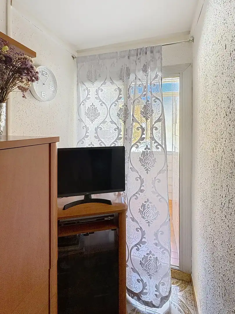 Sala de estar de Piso en venta en Barcelona con Aire acondicionado, Calefacción y Amueblado