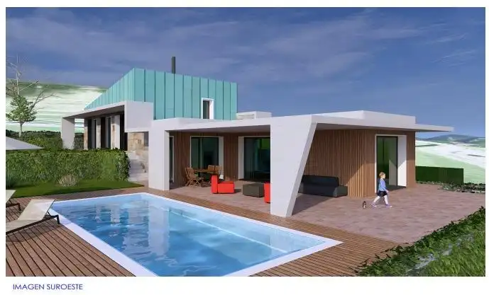 Chalet con piscina en venta en Calle La Masera de  Cortiguera
