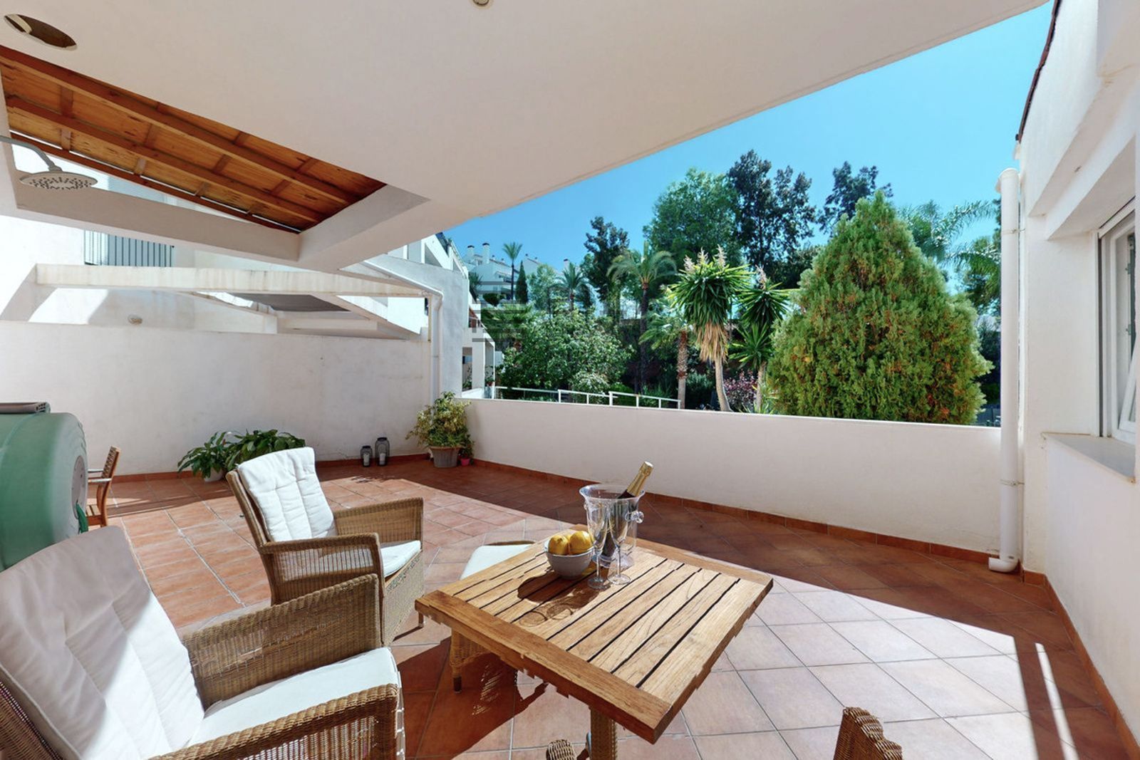 Garden of Flat for sale in Benalmádena  with Air Conditioner, Terrace and Storage room