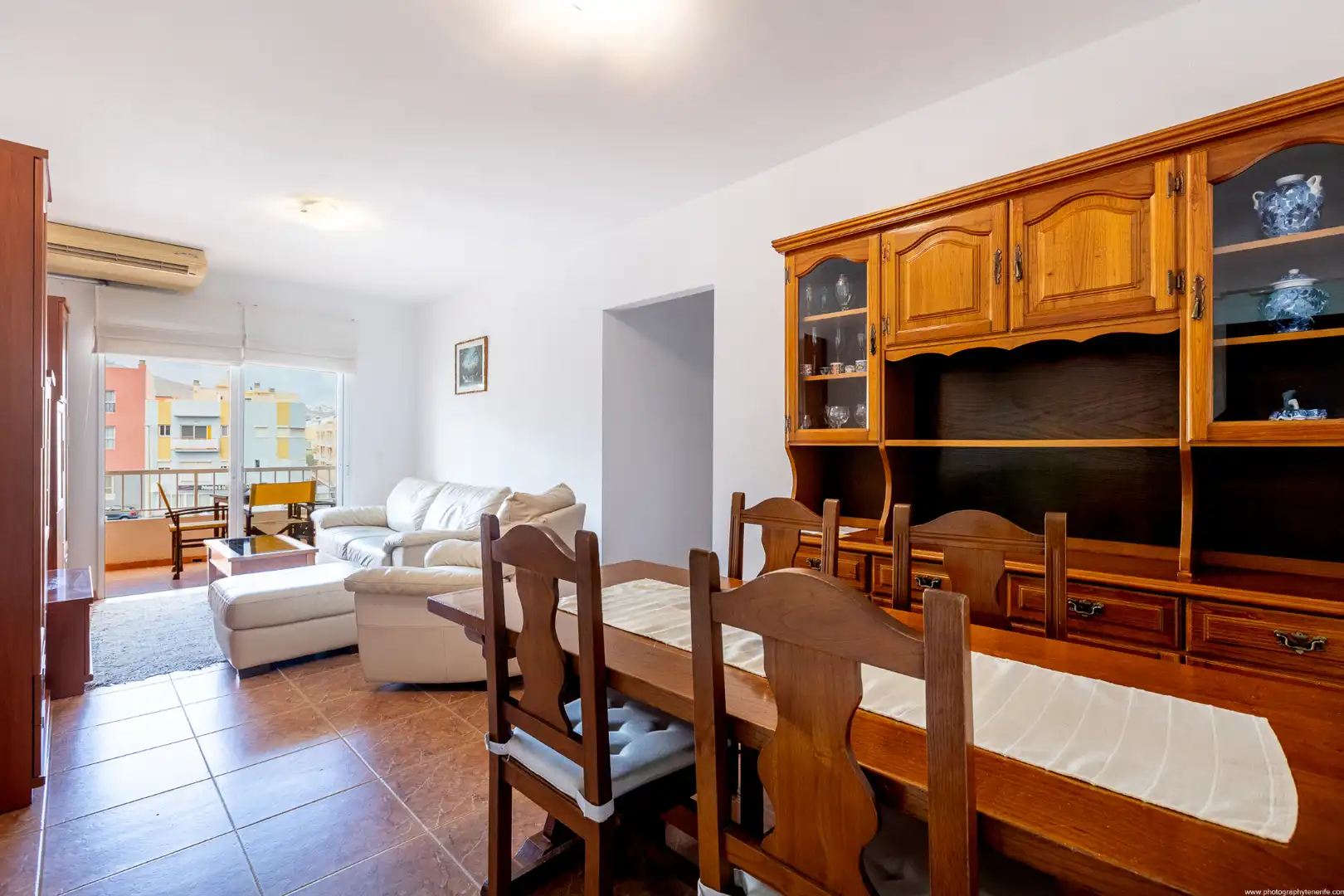 Dining room of Apartments for rent in Candelaria  with Air Conditioner, Heating and Parquet flooring