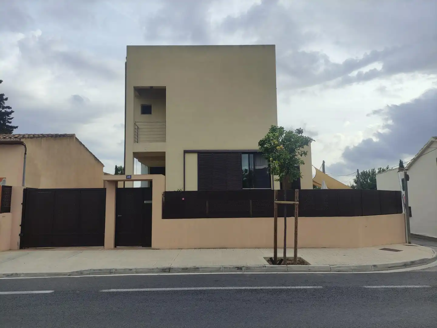 Vista exterior de Casa o xalet en venda en  Palma de Mallorca amb Aire condicionat, Calefacció i Jardí privat