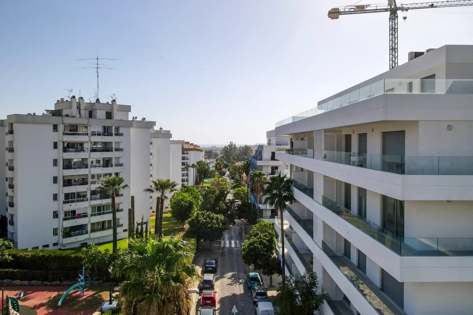 Vista exterior de Piso en venta en Marbella con Calefacción, Terraza y Trastero