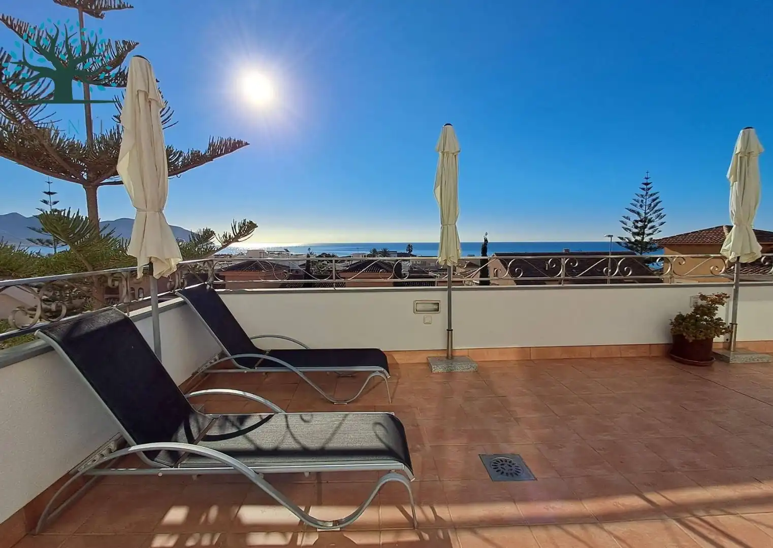 Terraza de Casa o chalet en venta en Cartagena con Aire acondicionado, Calefacción y Jardín privado