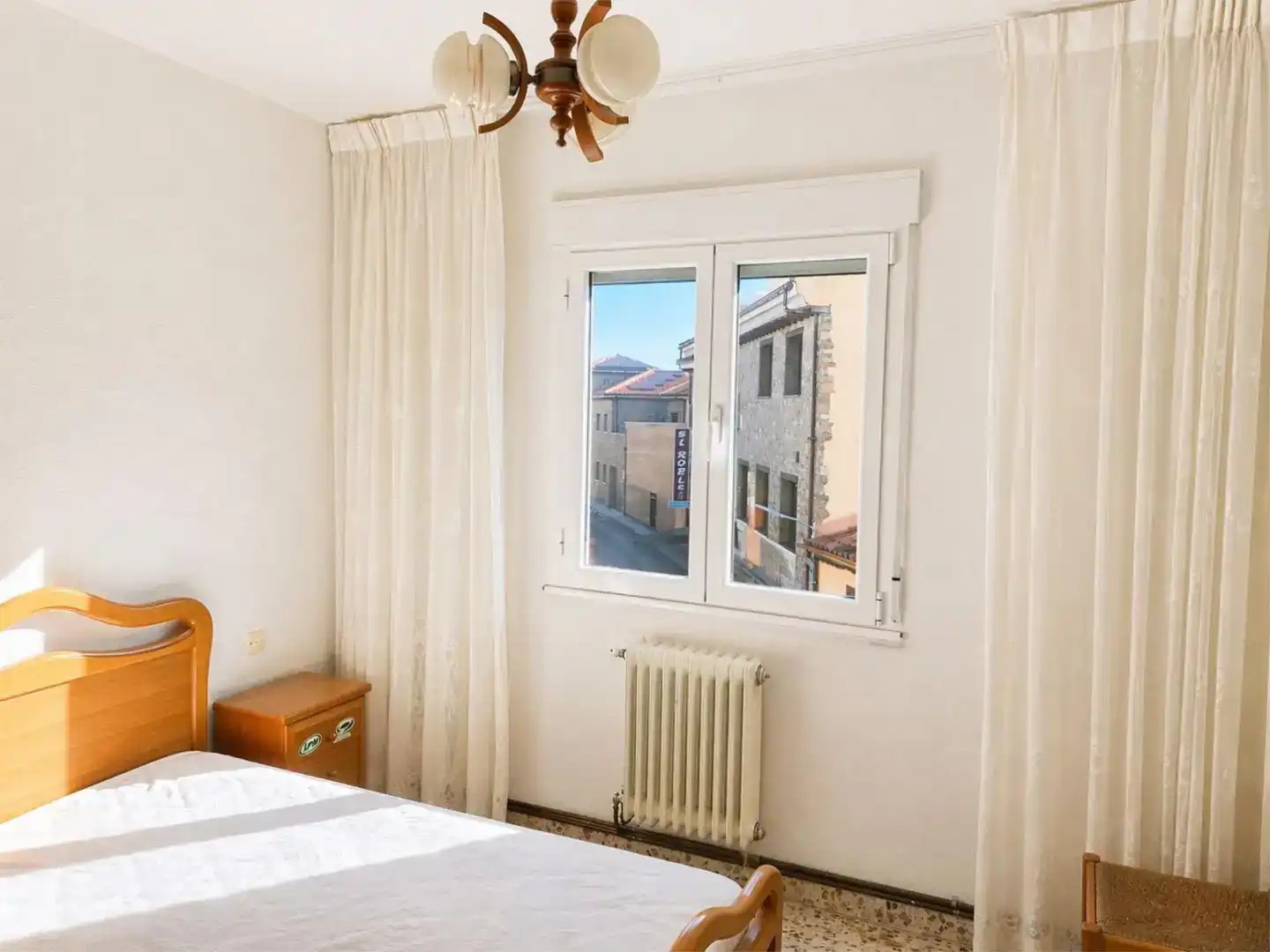 Bedroom of Flat for sale in Tábara  with Storage room, Furnished and Balcony