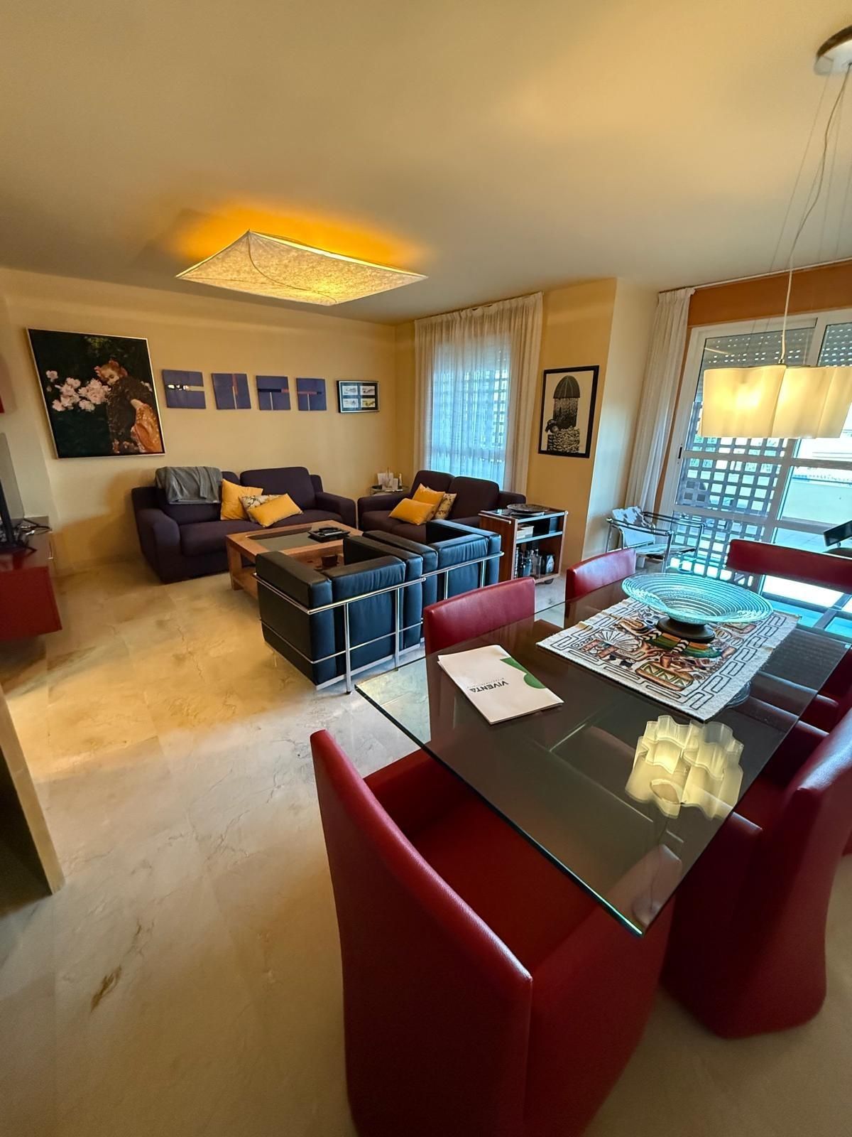 Sala d'estar de Casa adosada en venda en  Murcia Capital amb Calefacció, Jardí privat i Terrassa