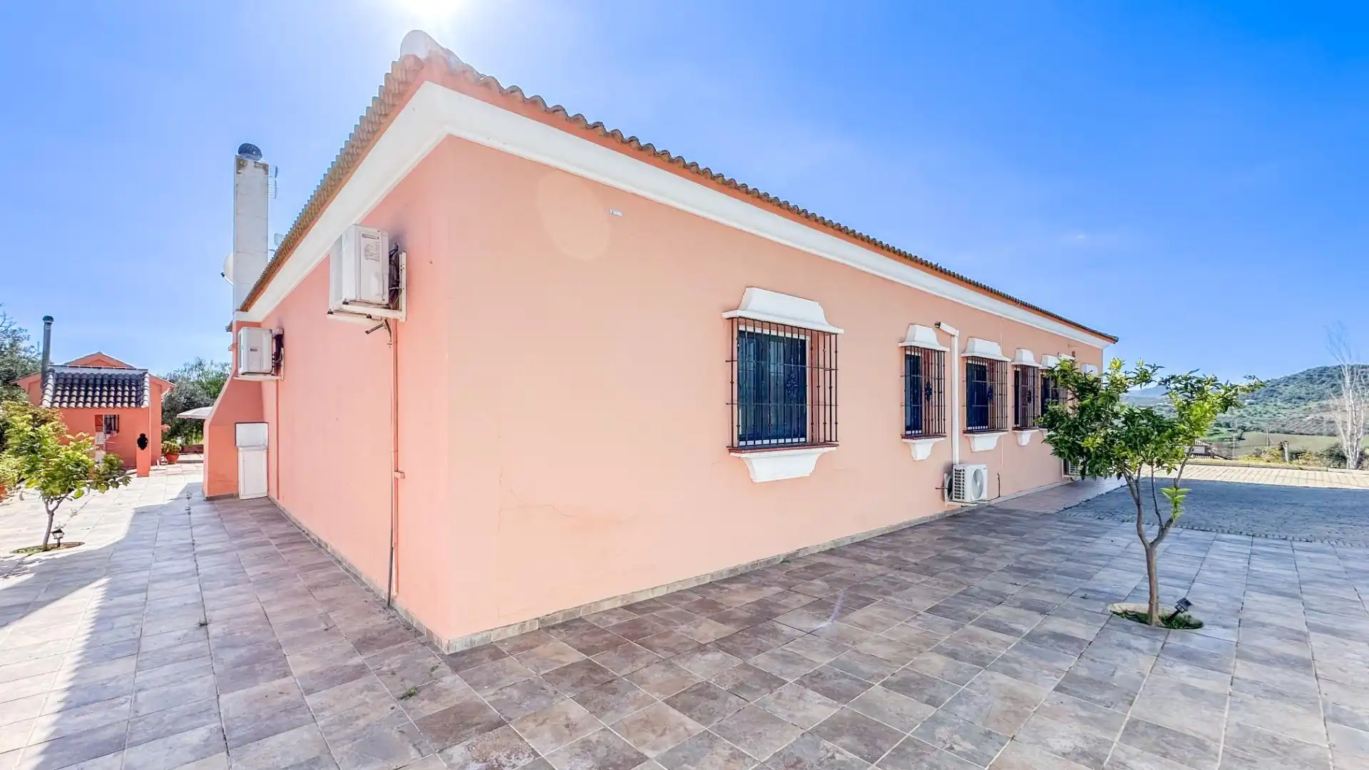 Exterior view of Houses for sale in Almogía  with Air Conditioner, Private garden and Terrace