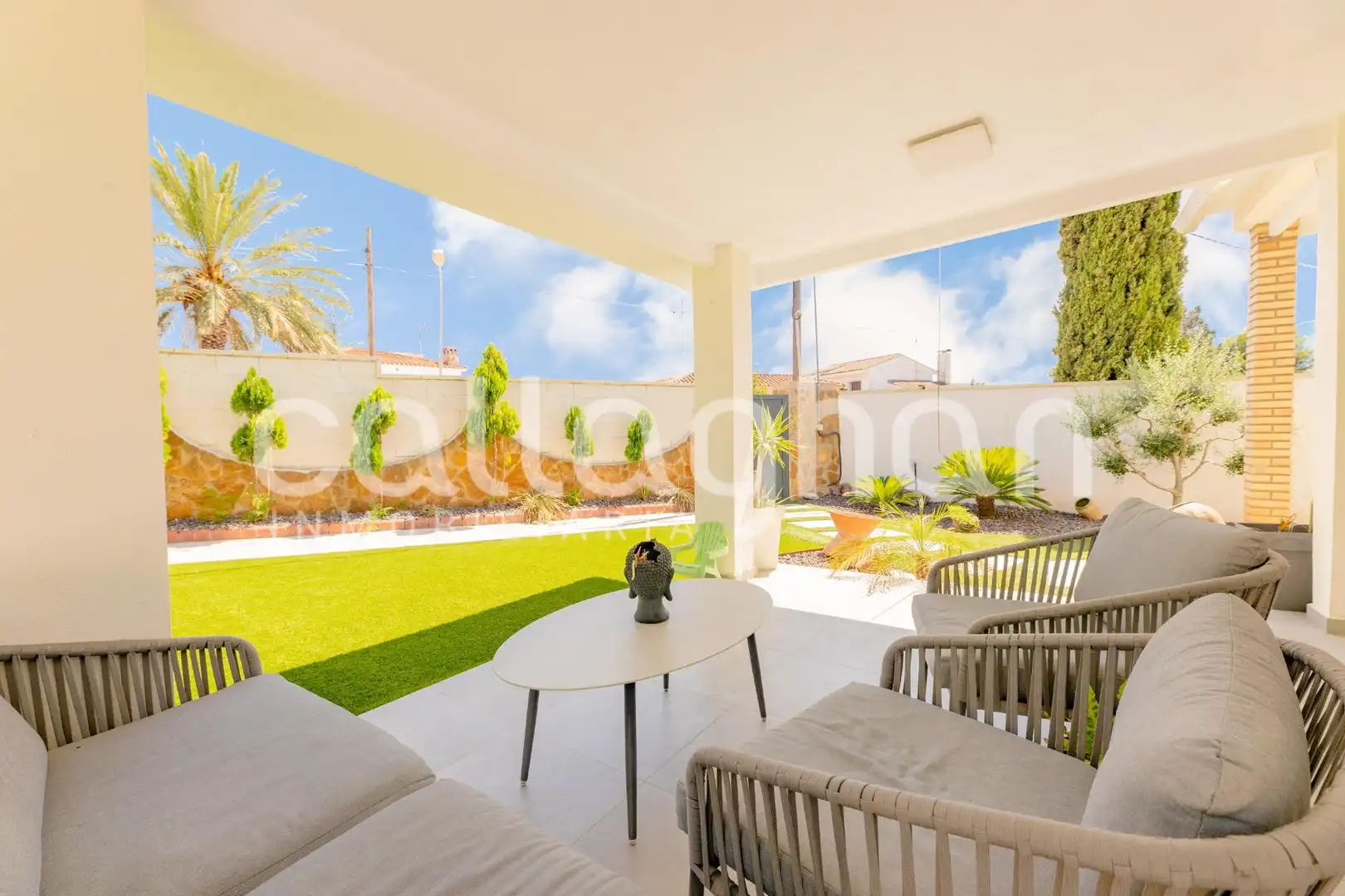 Terraza de Casa o chalet en venta en L'Eliana con Aire acondicionado, Calefacción y Piscina