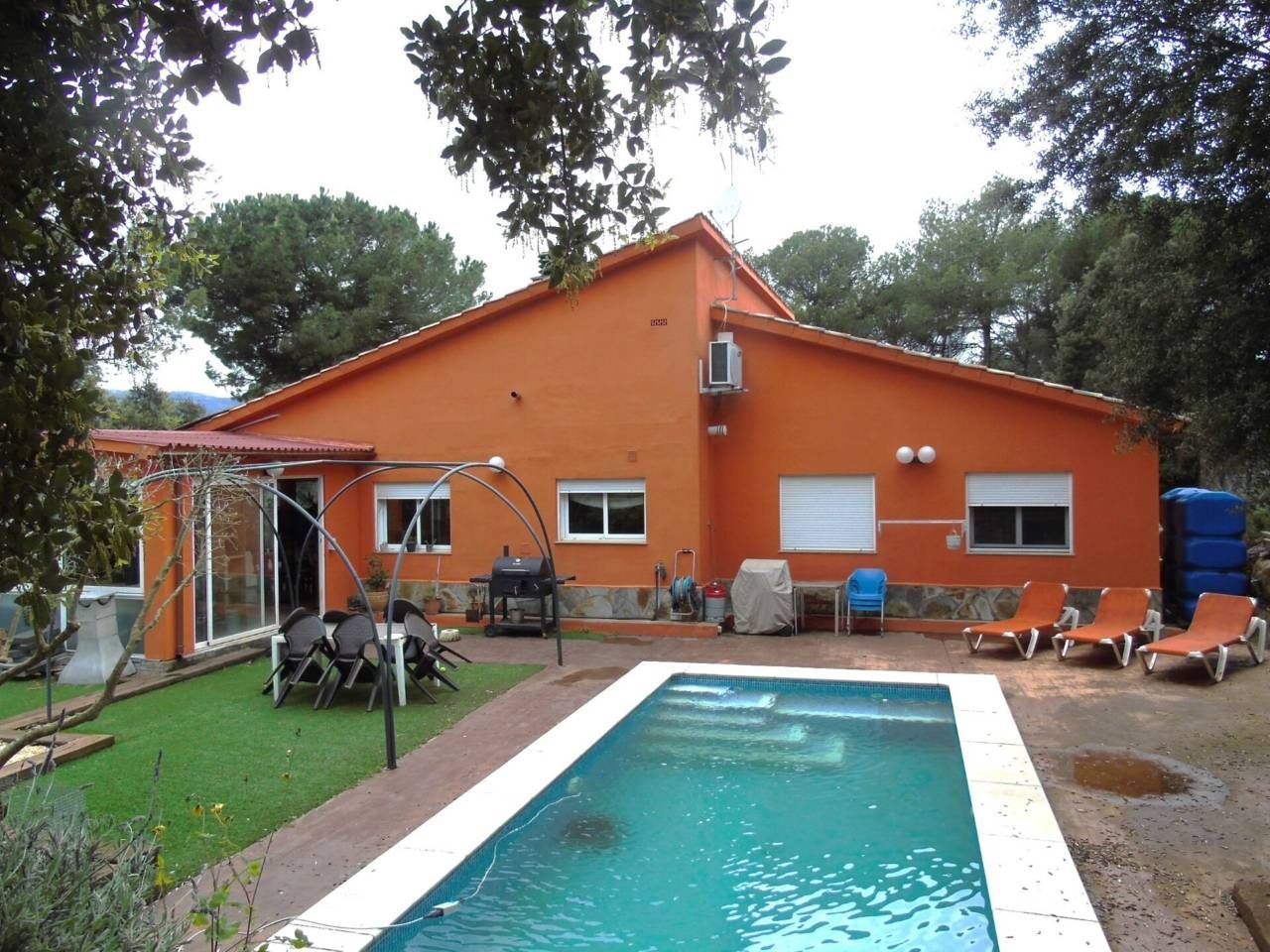 Piscina de Casa o xalet en venda en El Brull amb Aire condicionat, Calefacció i Jardí privat