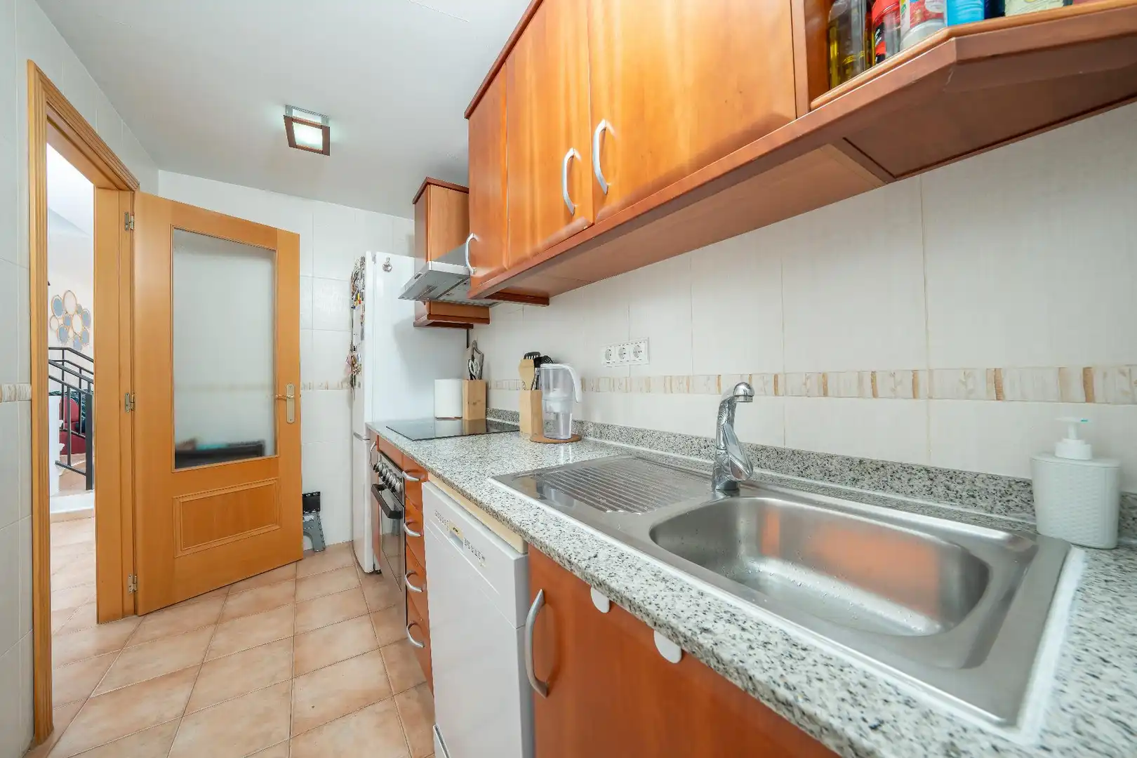 Cocina de Casa o chalet en venta en Finestrat con Aire acondicionado, Calefacción y Jardín privado