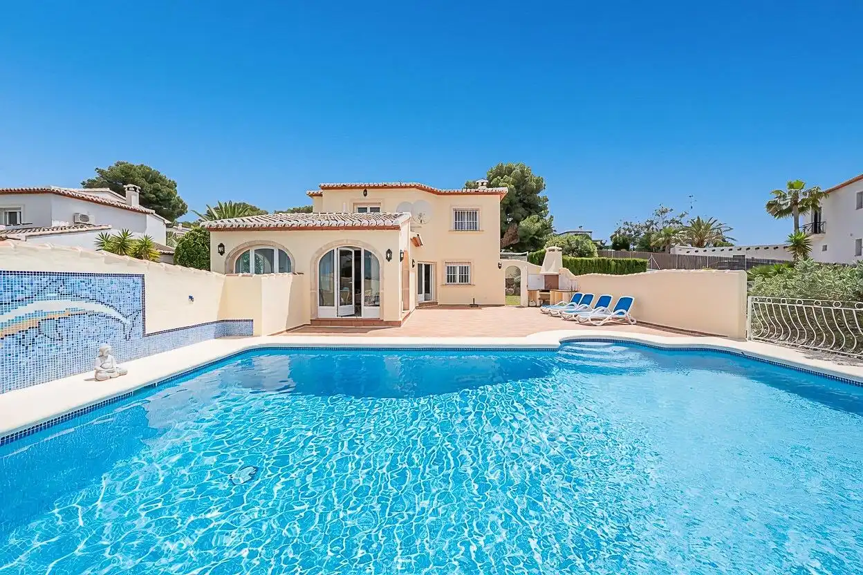 Swimming pool of Houses for sale in Jávea / Xàbia  with Air Conditioner, Heating and Private garden