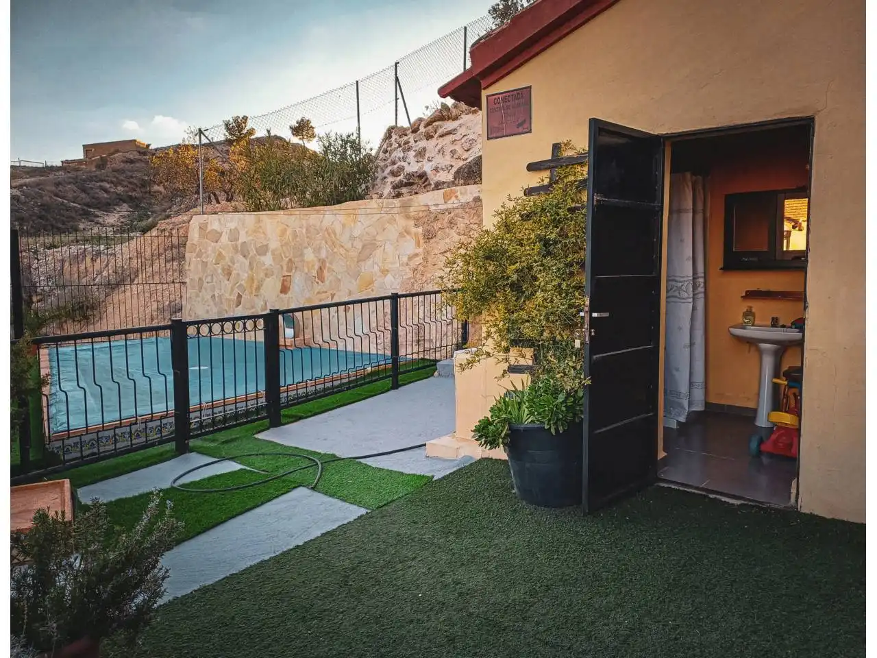 Swimming pool of Houses for sale in Fortuna  with Air Conditioner, Heating and Terrace