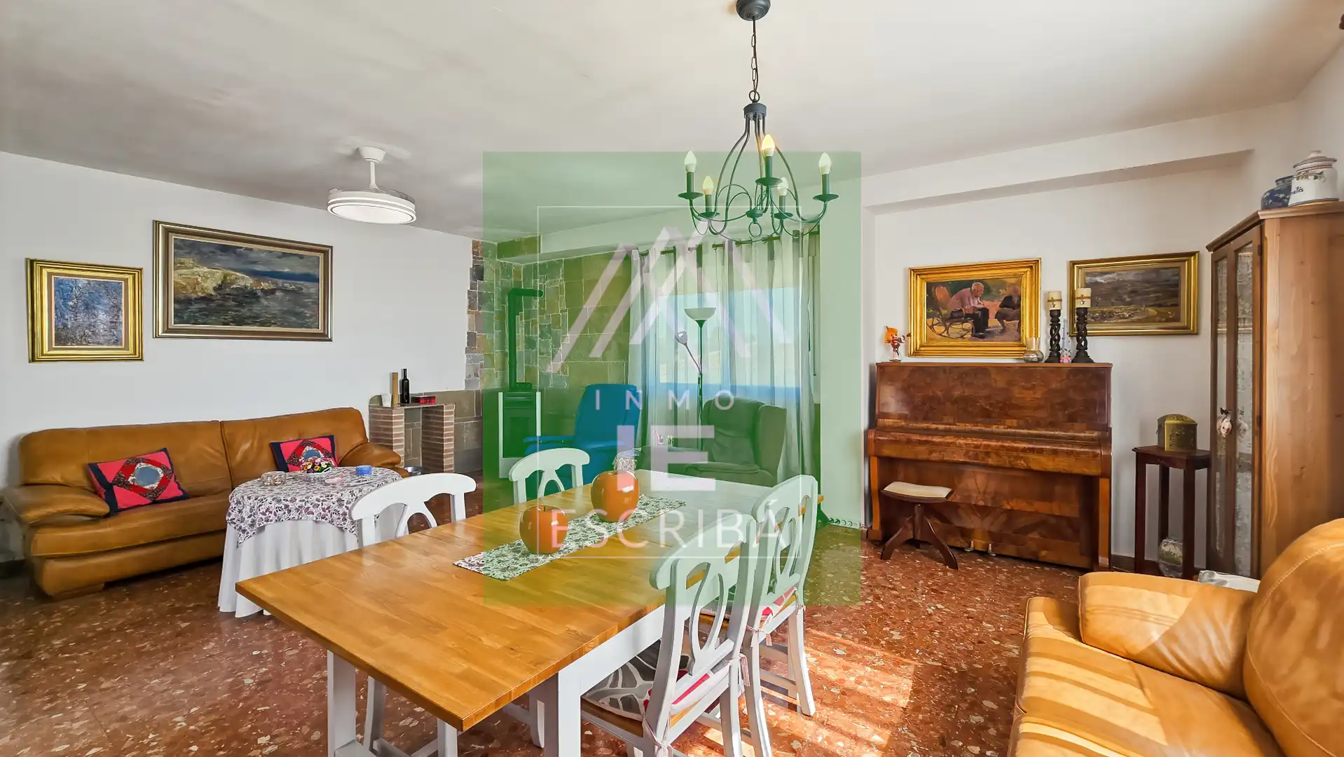 Comedor de Casa o chalet en venta en Catadau con Aire acondicionado, Calefacción y Jardín privado