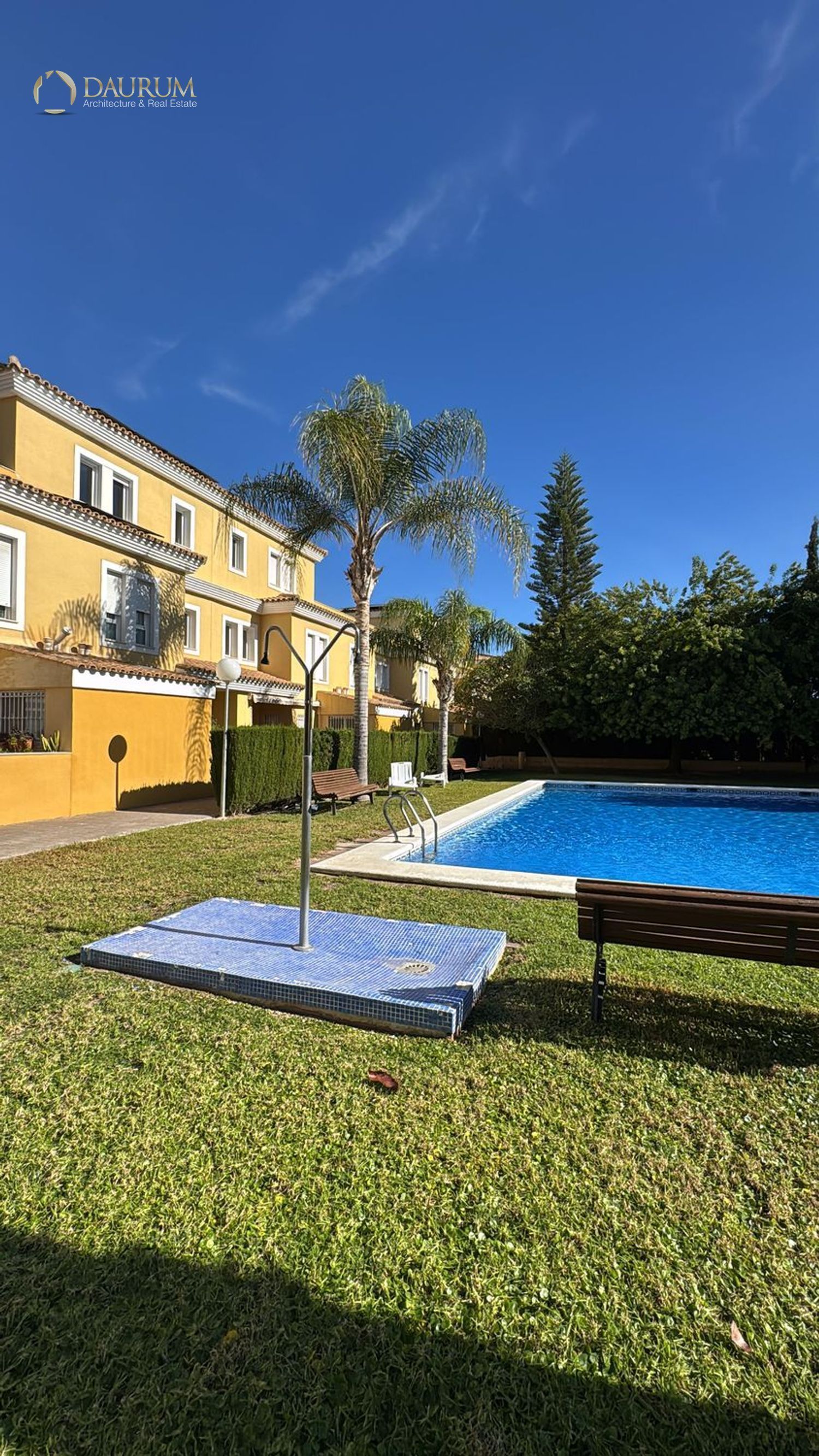Swimming pool of Single-family semi-detached for sale in Alicante / Alacant  with Air Conditioner, Terrace and Swimming Pool