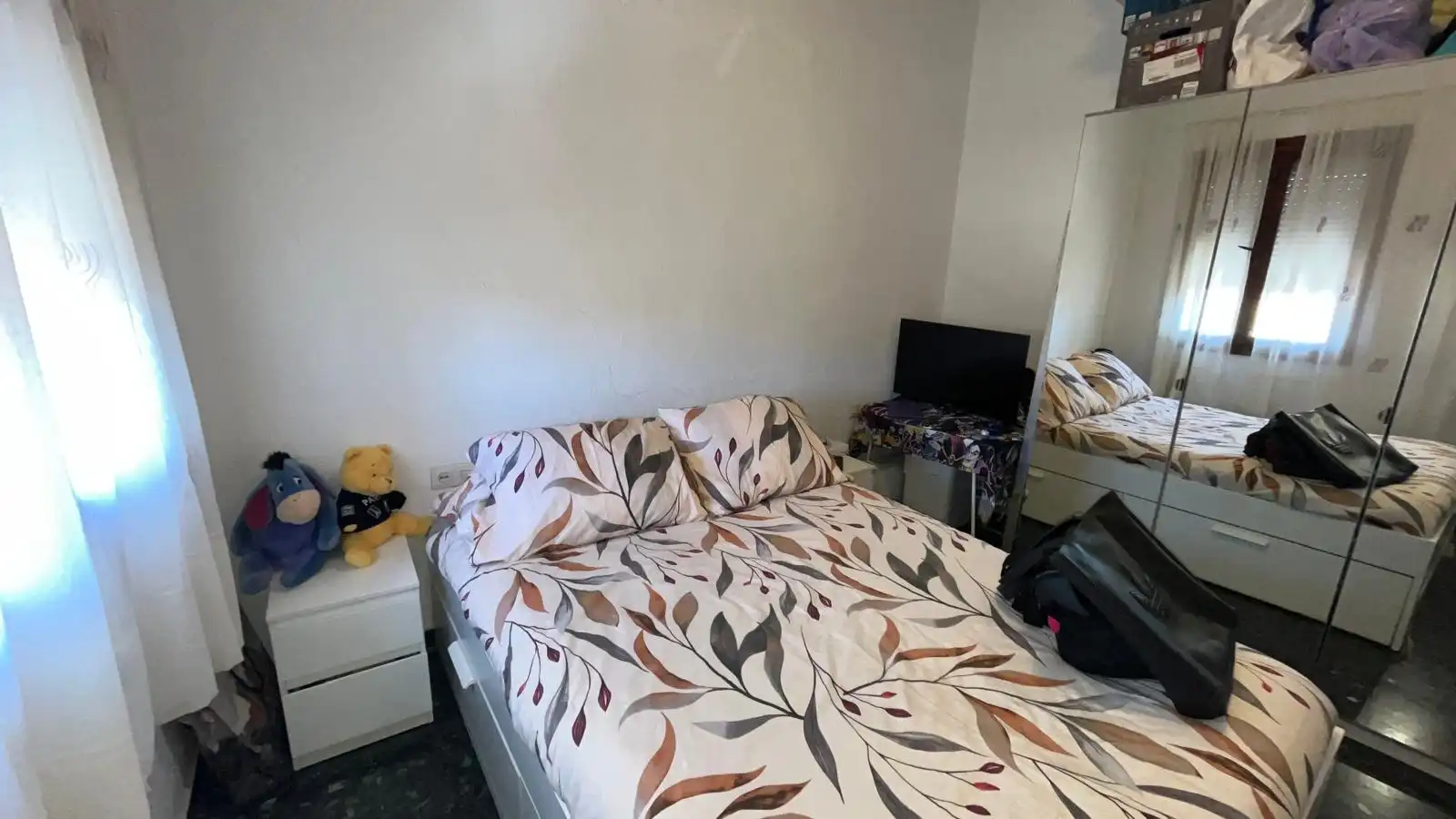 Bedroom of Flat for sale in Málaga  with Air Conditioner, Furnished and Community pool
