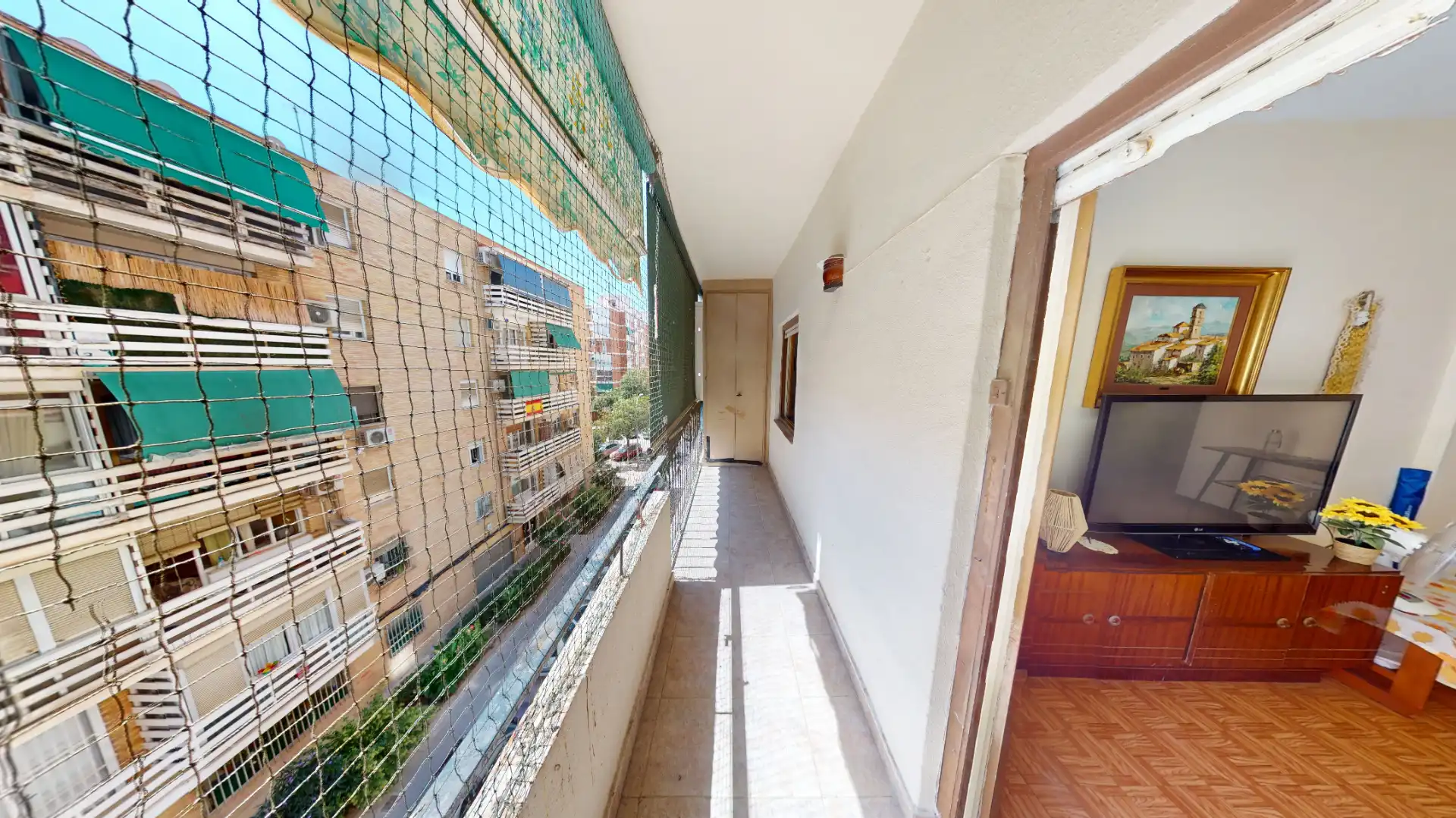 Terrassa de Pis en venda en Alicante / Alacant amb Parquet, Moblat i Forn