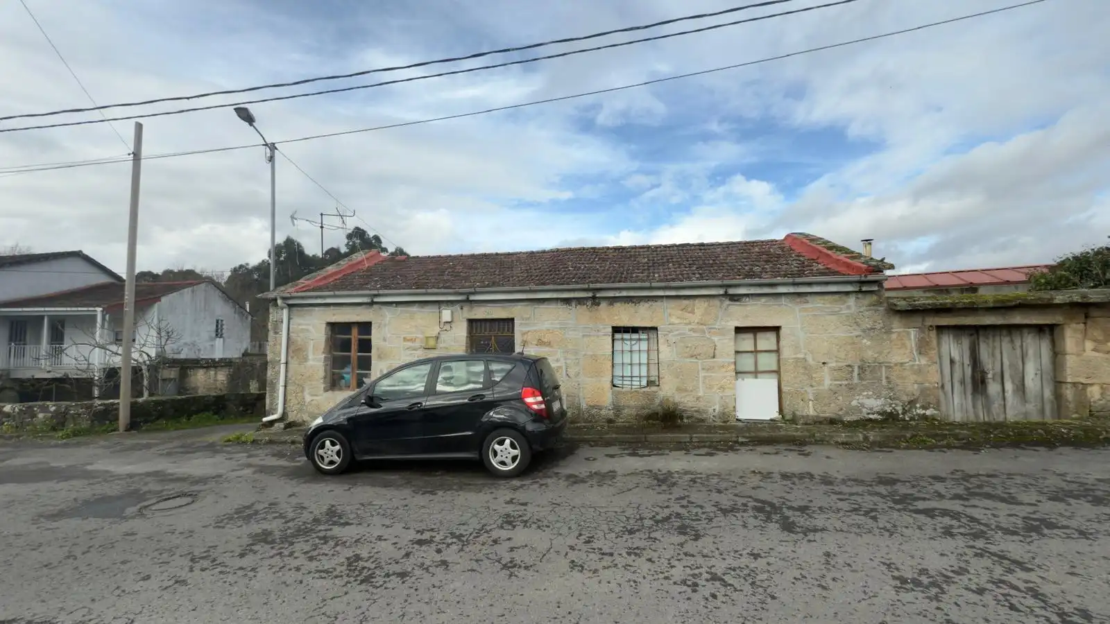 Vista exterior de Casa o xalet en venda en Maside amb Jardí privat
