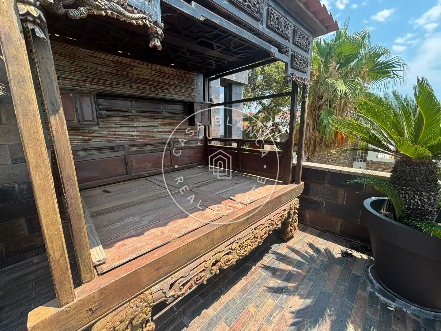 Terraza de Casa o chalet en venta en Lloret de Mar con Aire acondicionado, Calefacción y Jardín privado
