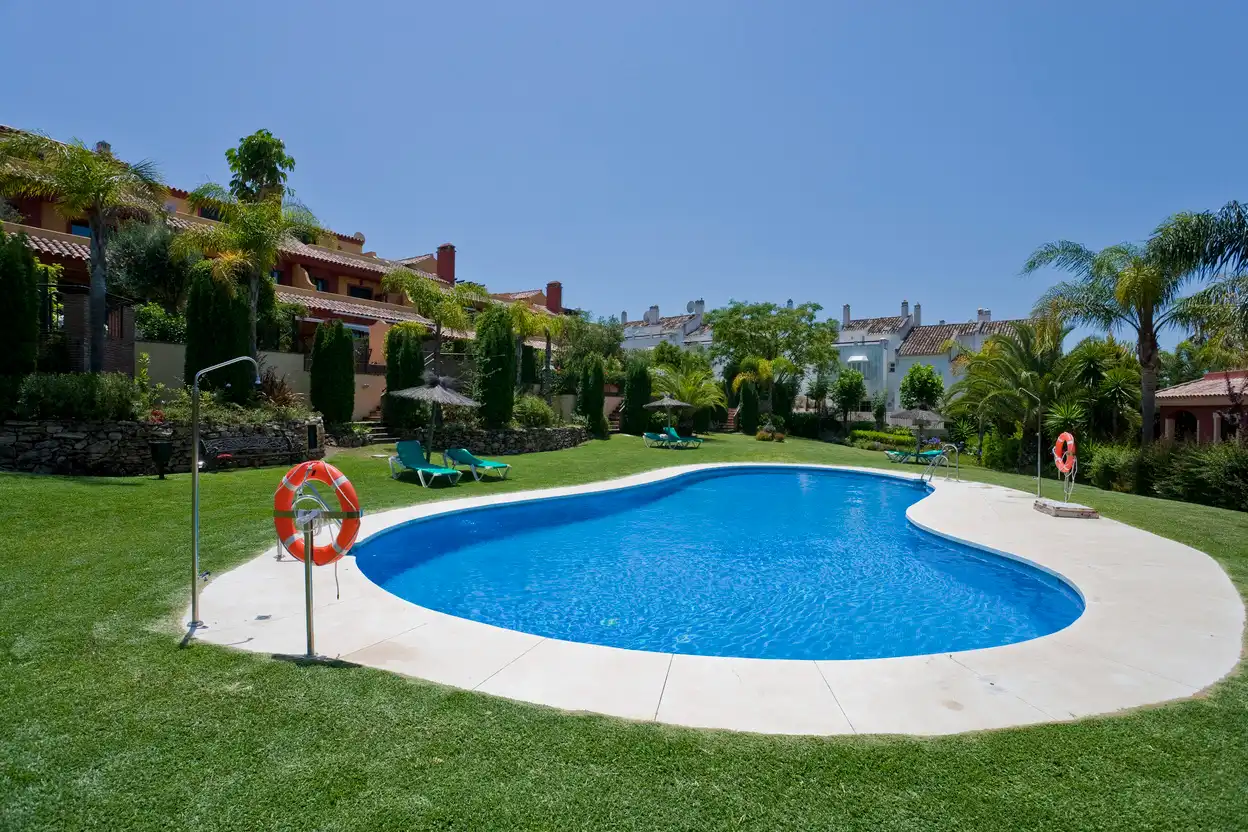 Garden of Houses for rent in Marbella  with Furnished and Pets allowed