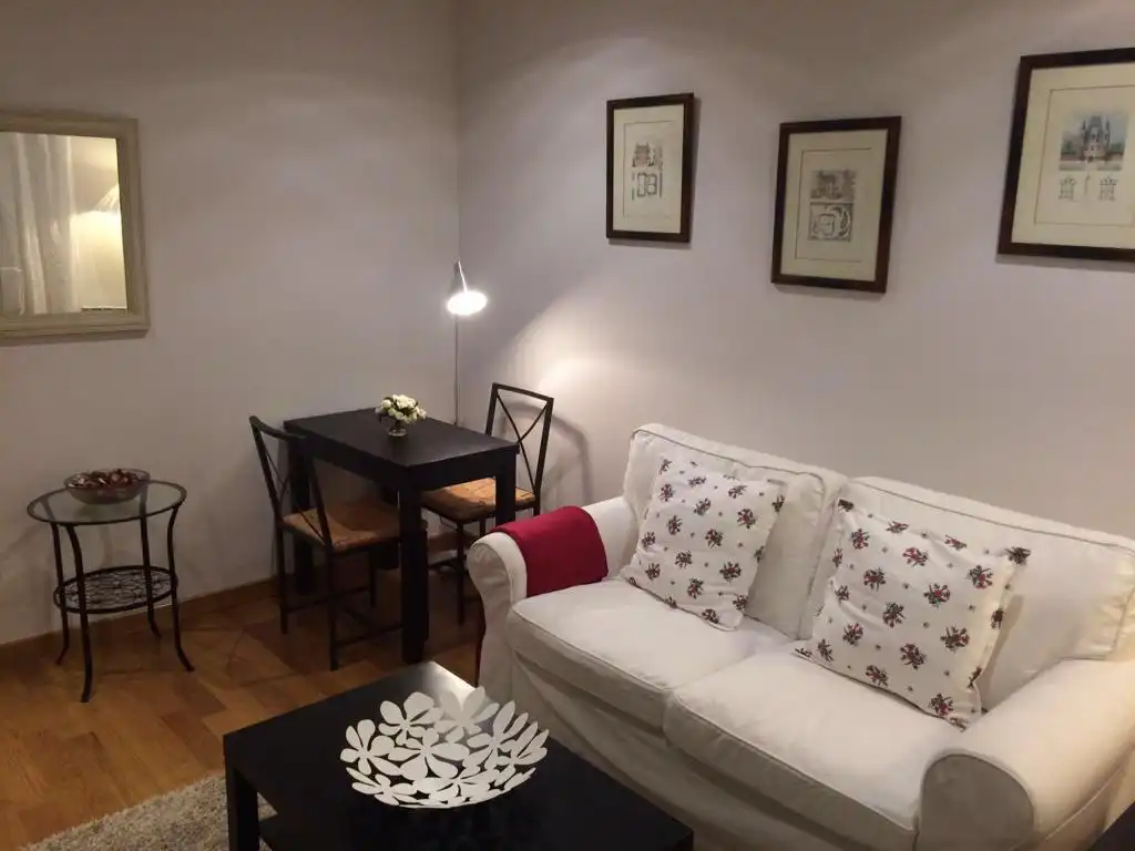 Sala de estar de Piso de alquiler en Ferrol con Calefacción, Amueblado y Horno