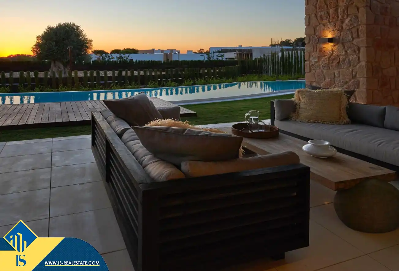 Terrassa de Casa o xalet en venda en Sant Josep de sa Talaia amb Aire condicionat, Calefacció i Jardí privat