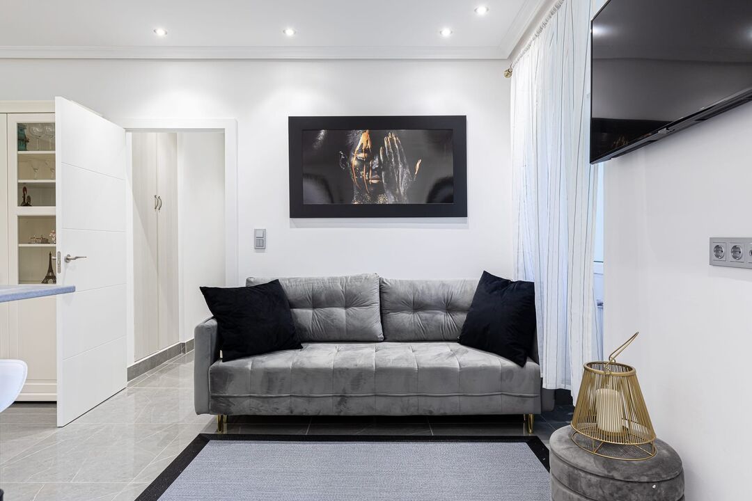 Sala de estar de Piso en venta en Donostia - San Sebastián 