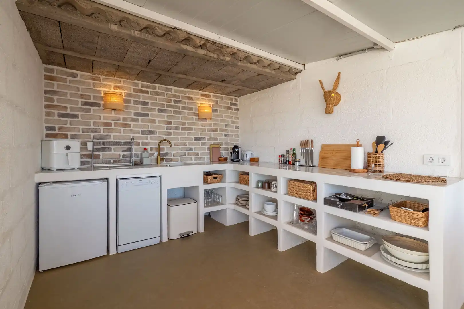Cocina de Dúplex de alquiler en Mogán con Aire acondicionado, Terraza y Amueblado