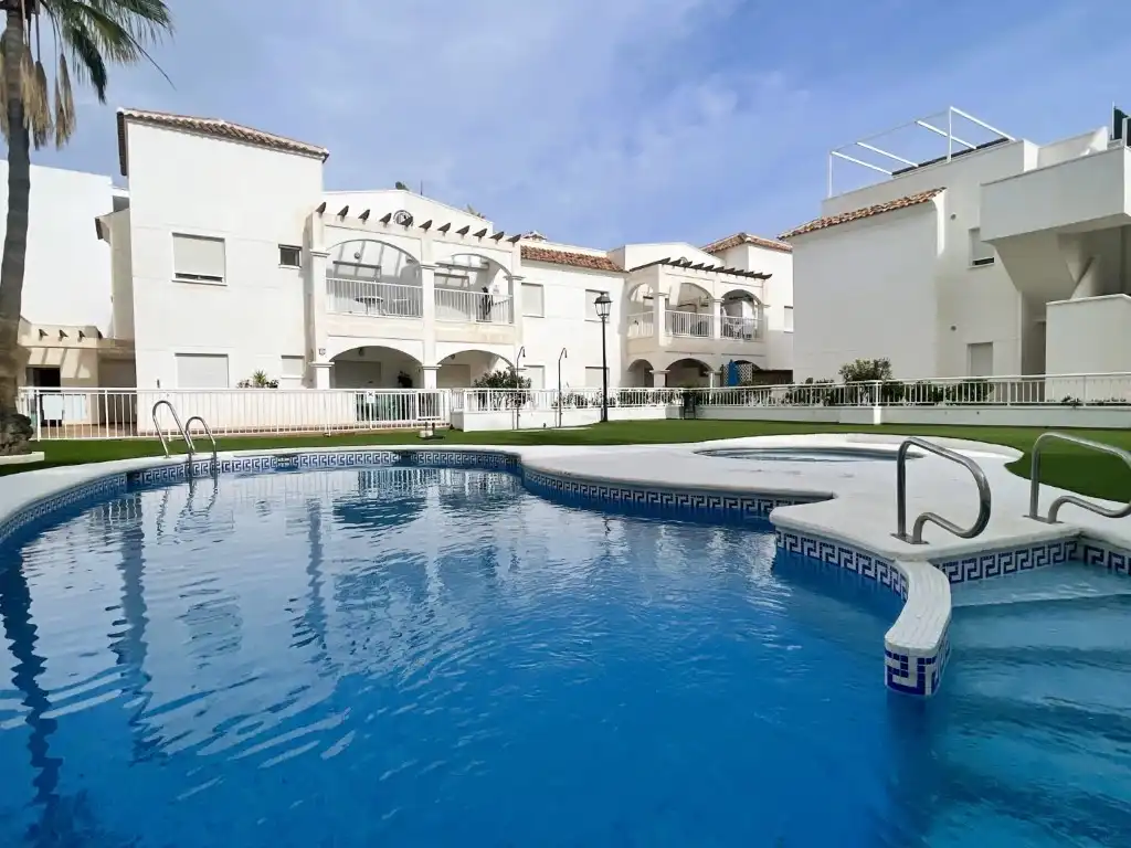 Schwimmbecken von Wohnungen zum Verkauf in Mojácar mit Terrasse und Schwimmbad