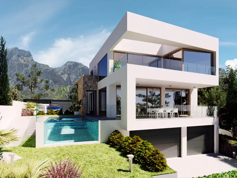 Detached house with pool for sale in Polop, imagen 3