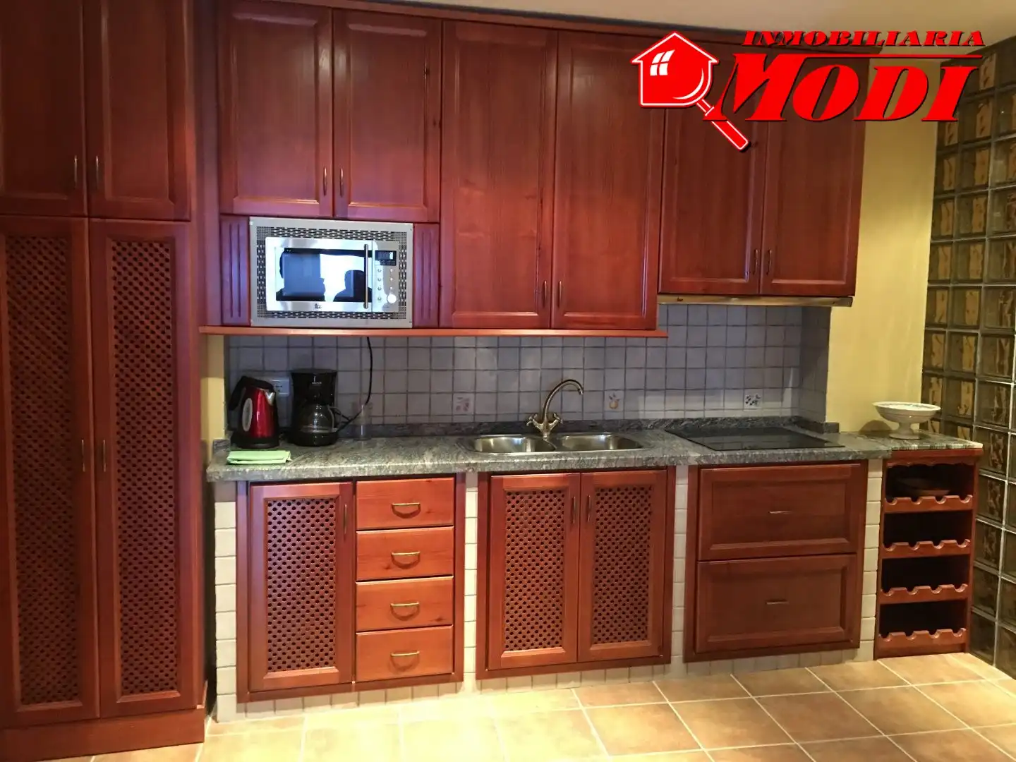 Cocina de Casa o chalet en venta en Albuñuelas con Jardín privado, Terraza y Piscina