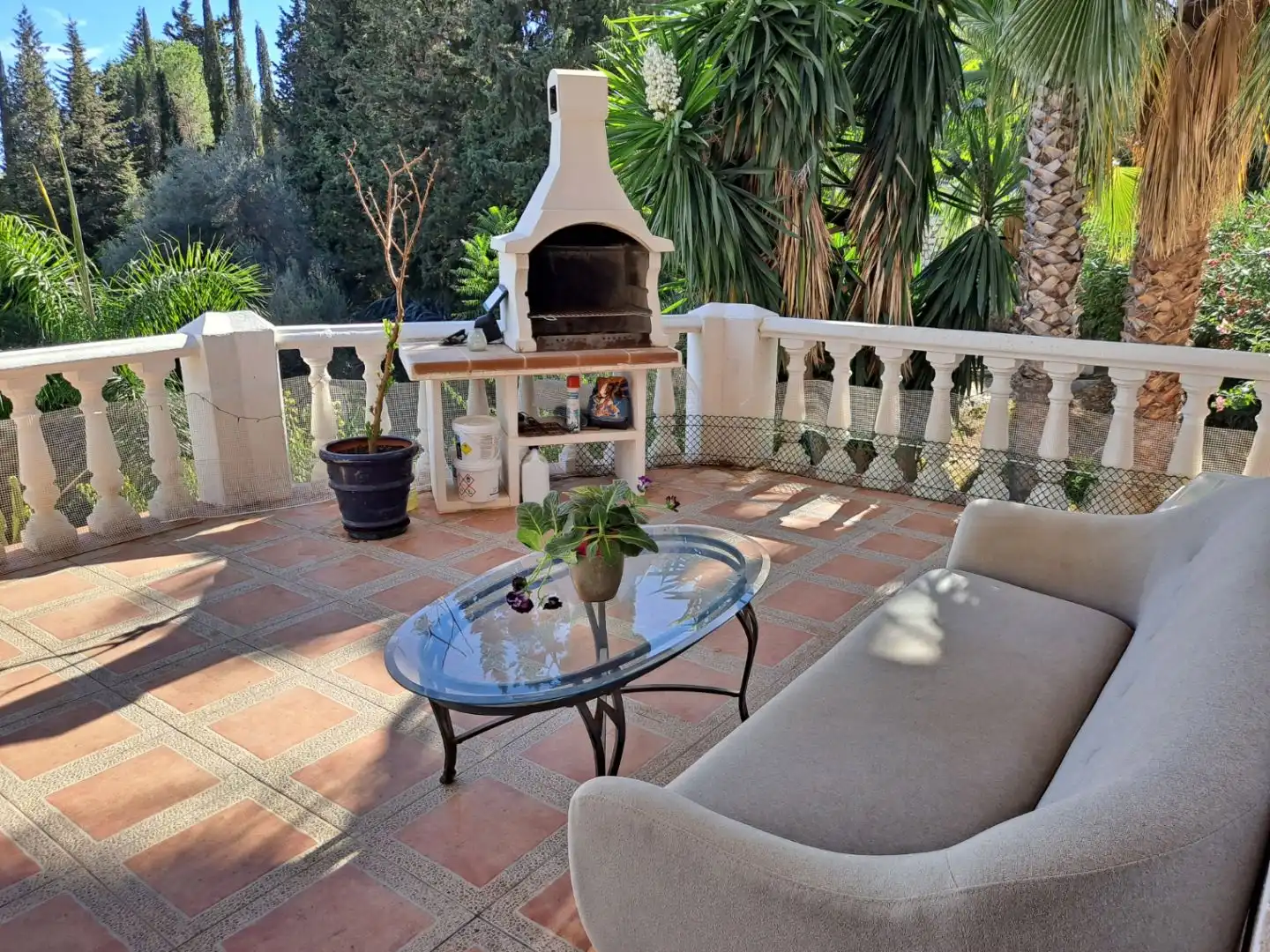 Terraza de Casa o chalet en venta en Mijas con Aire acondicionado, Terraza y Piscina