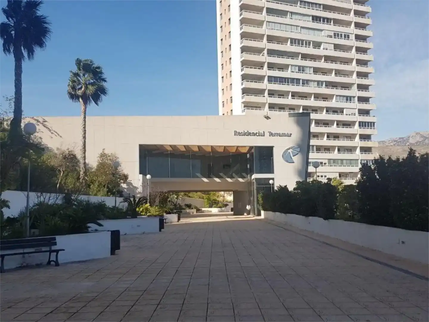 Exterior view of Flat for rent in Benidorm  with Air Conditioner and Swimming Pool