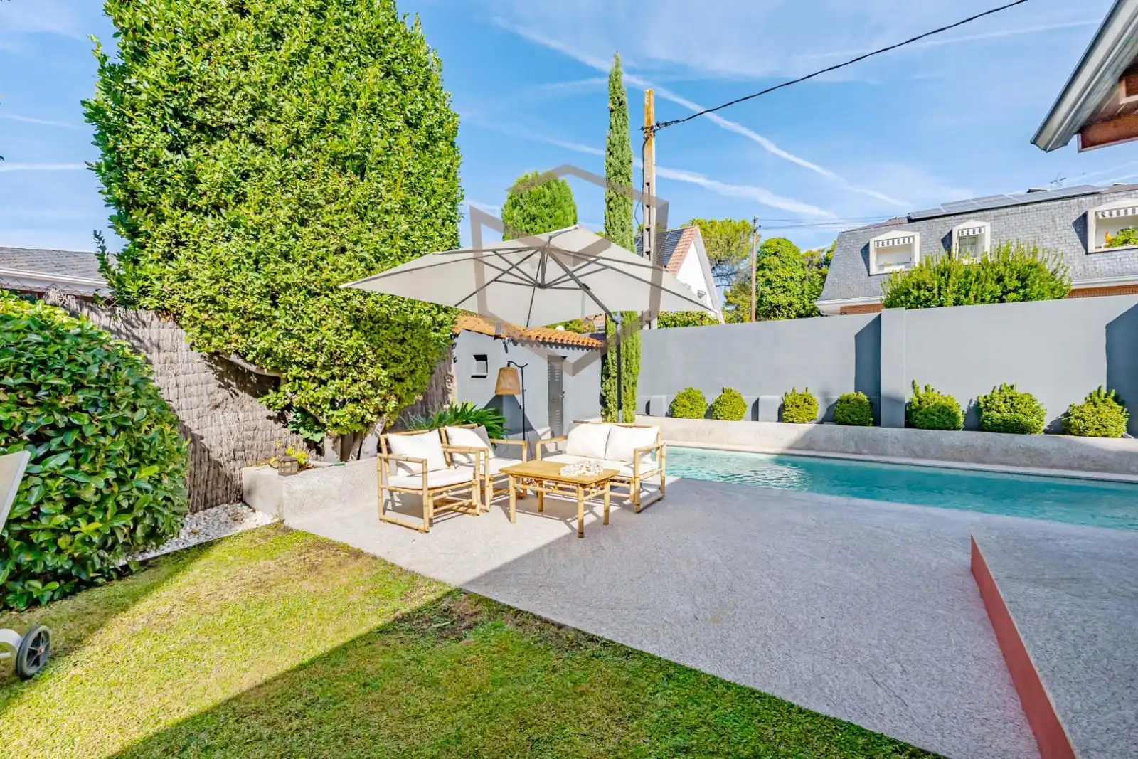 Jardí de Casa o xalet en venda en Pozuelo de Alarcón amb Aire condicionat, Calefacció i Jardí privat