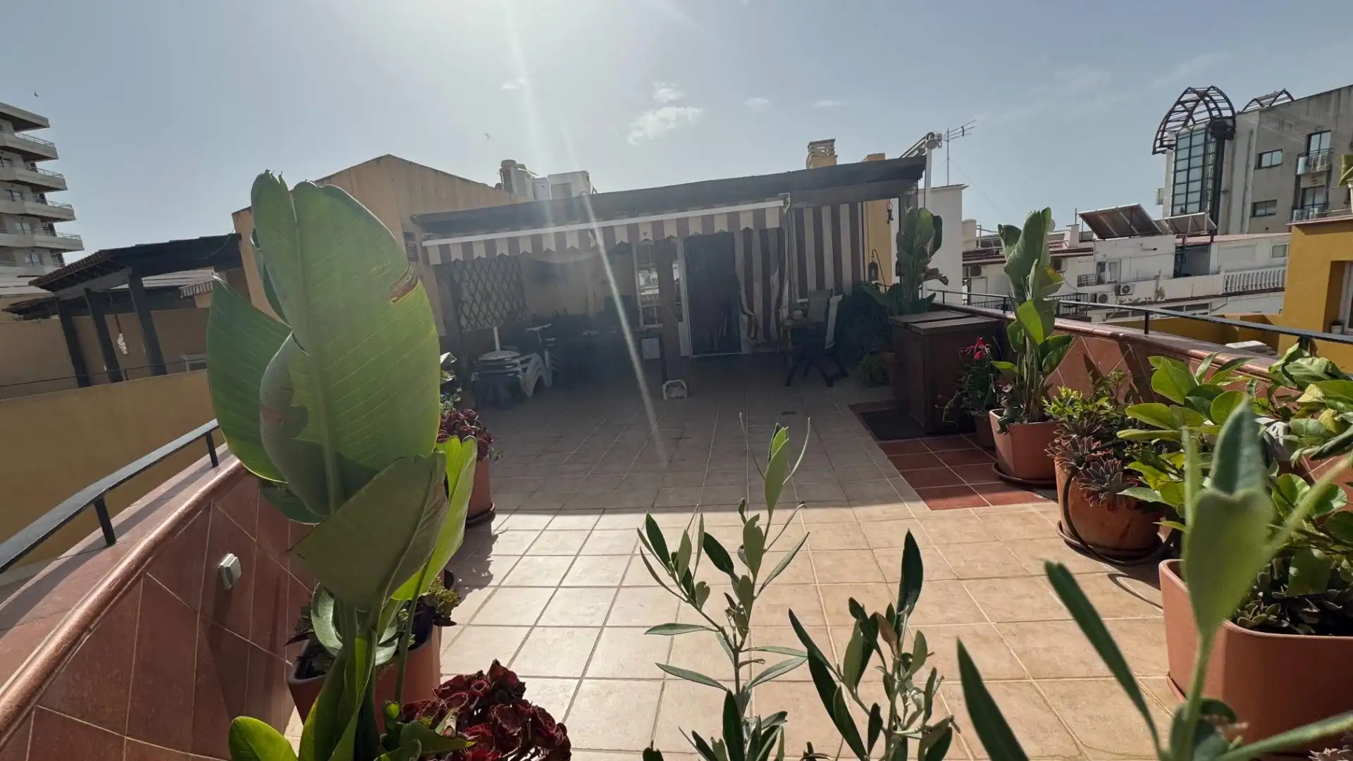 Terrasse von Dachboden zum Verkauf in Torremolinos mit Terrasse und Möbliert