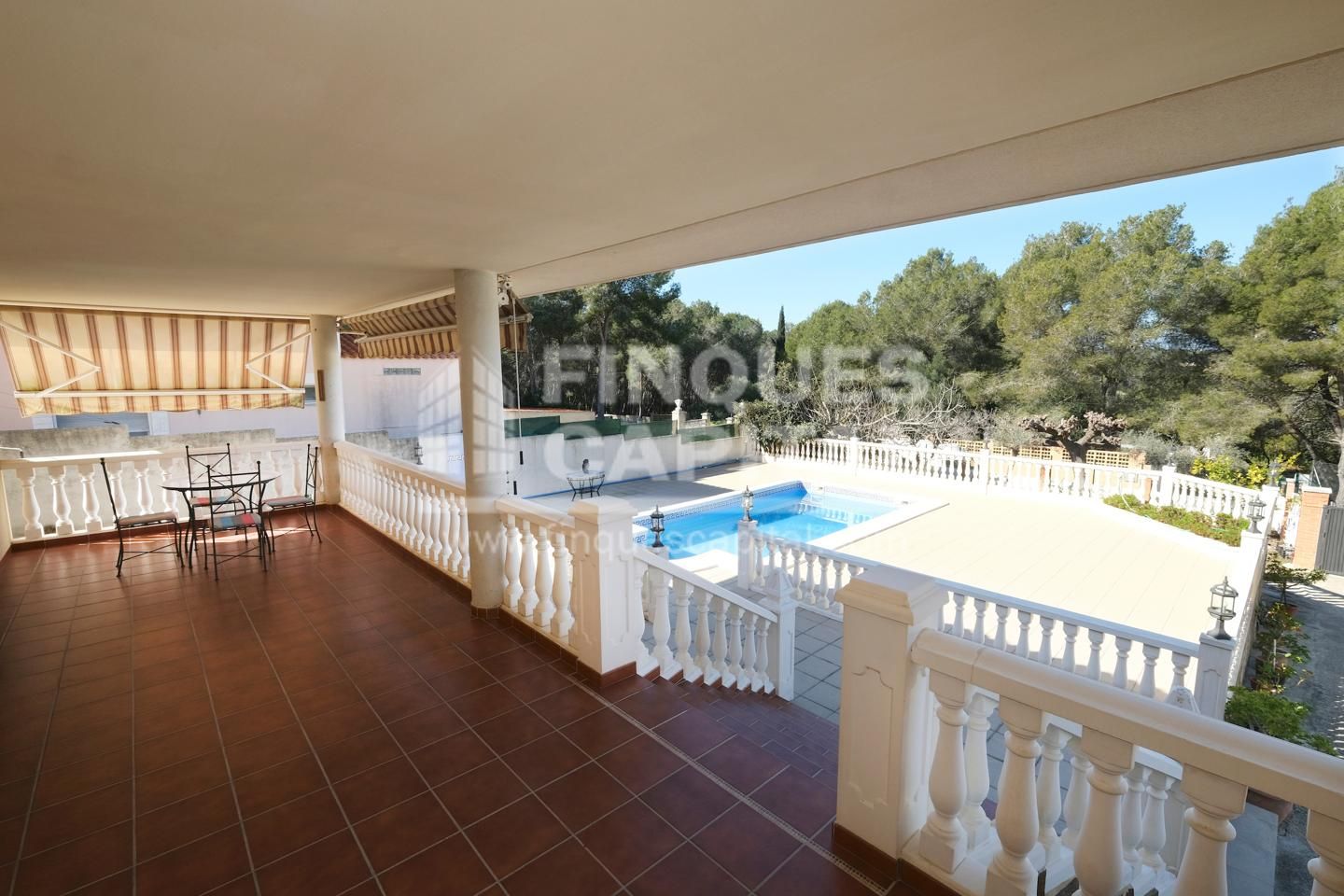 Terrassa de Casa o xalet en venda en El Catllar  amb Aire condicionat, Calefacció i Jardí privat