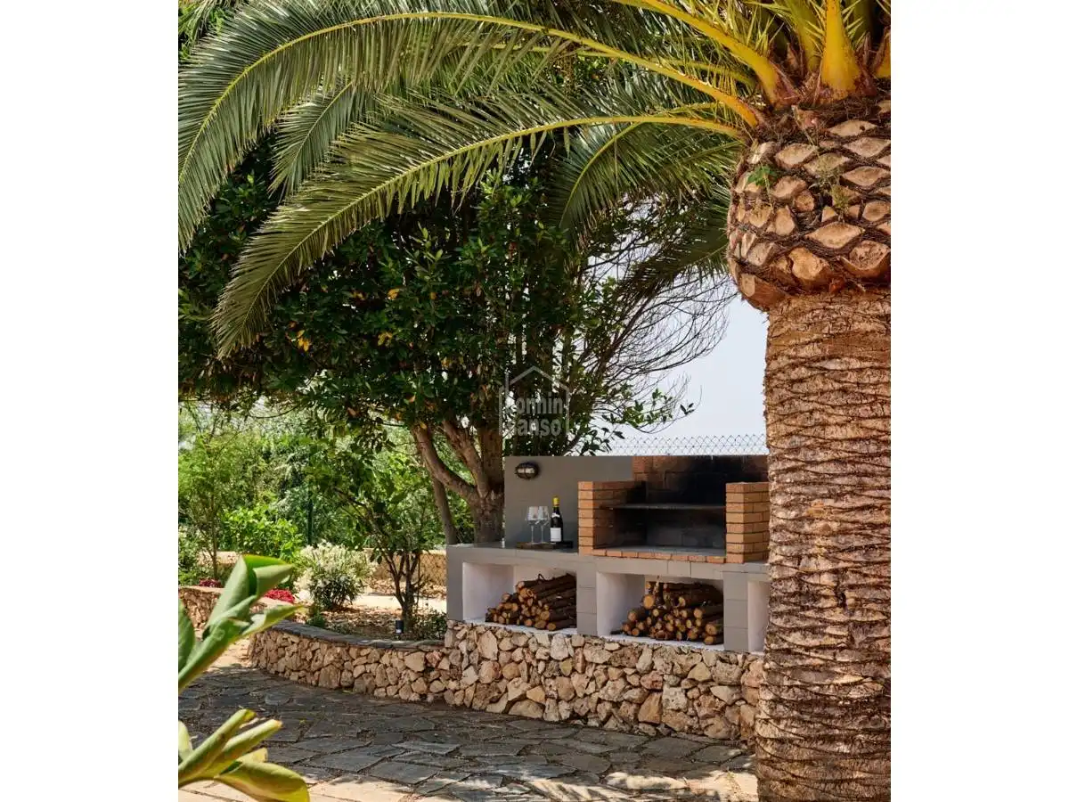 Terraza de Casa o chalet en venta en Sant Lluís con Calefacción, Jardín privado y Terraza