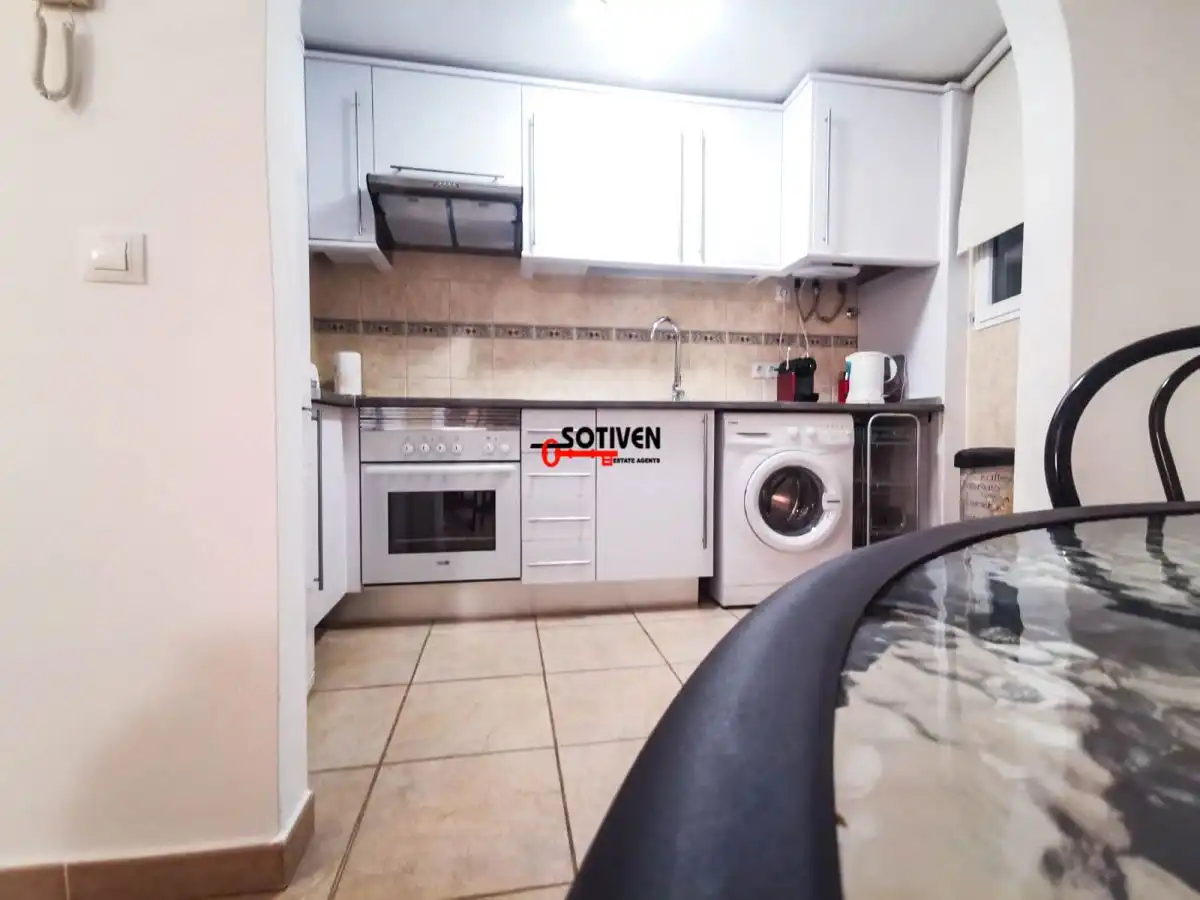 Kitchen of Apartments for rent in Guía de Isora  with Terrace, Furnished and Balcony