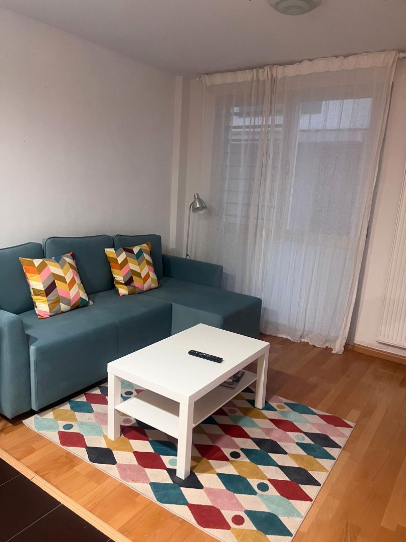 Living room of Apartment to rent in  Zaragoza Capital  with Heating, Parquet flooring and Furnished
