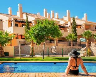 Exterior view of Planta baja for sale in Fuente Álamo de Murcia  with Air Conditioner, Heating and Terrace