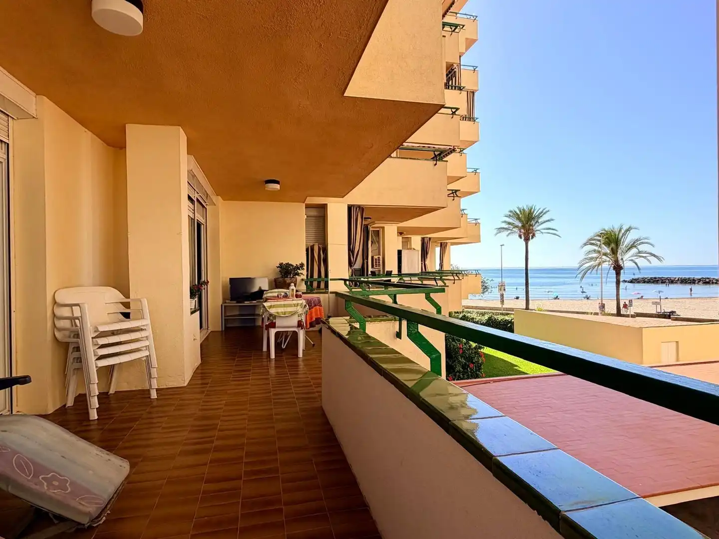 Terrasse von Wohnung zum Verkauf in Cunit mit Terrasse, Abstellraum und Möbliert