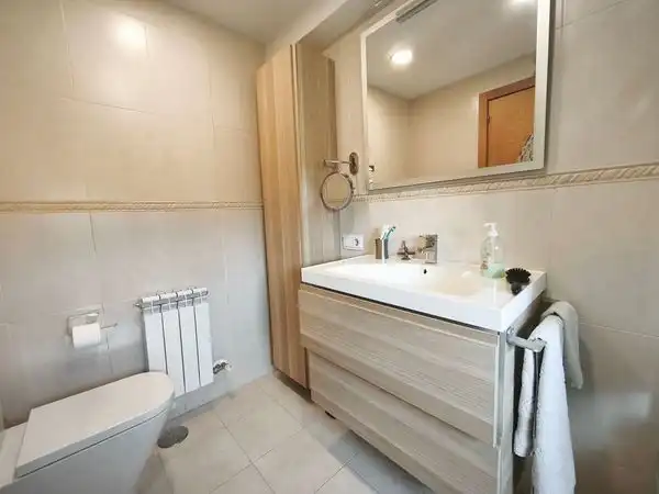 Baño de Dúplex en venta en El Espinar con Aire acondicionado, Calefacción y Jardín privado