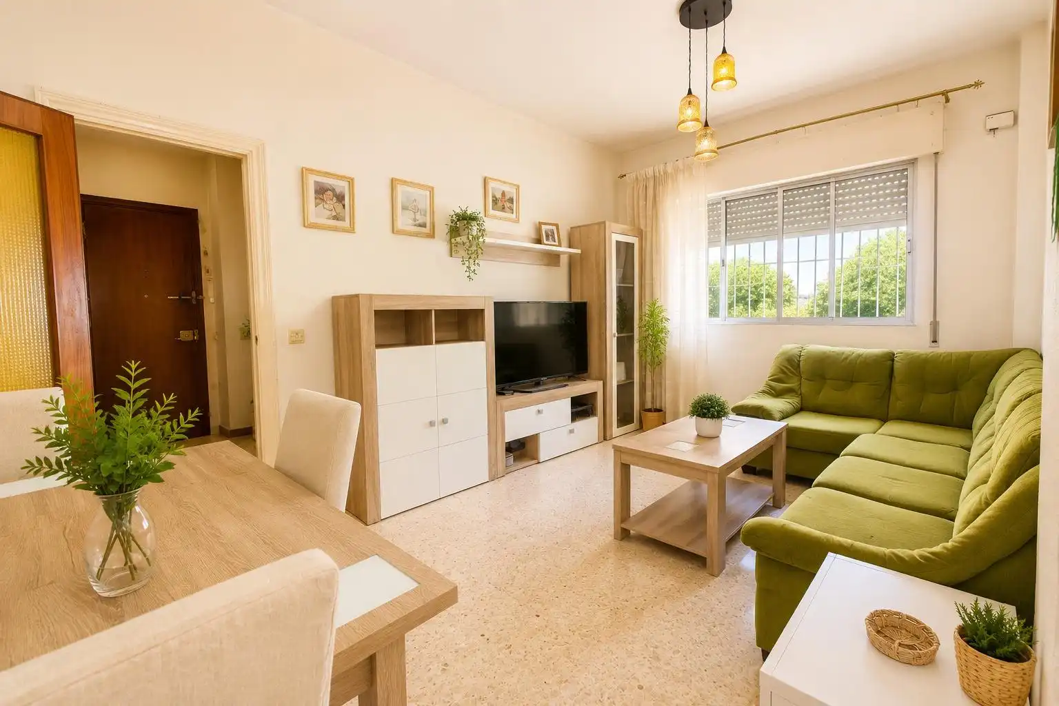 Sala de estar de Piso en venta en Jerez de la Frontera